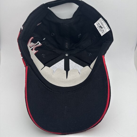 KOCH Trucking hat Cap  black red adjustable With Flames GR54 - Picture 4 of 5